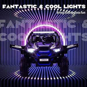 Kids Electric Ride On UTV - Black by Costway