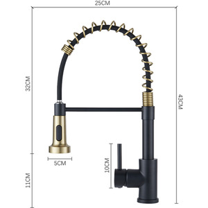 Stainless Steel Mixer Tap with Explosion-Proof Inner Tube by Livingandhome