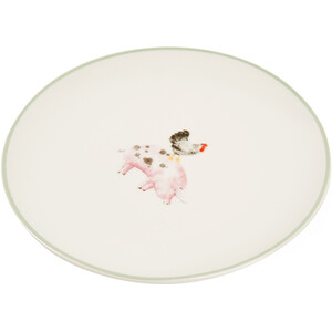 Daisy Farm Side Plate 7.5 inch - White