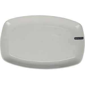 Regency Porcelain Oval Platter - White / 30.7cm