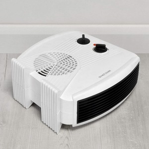 Electric Fan Heater with Thermostat 3000W - White