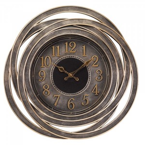 Silver Garden Wall Clock - Silver by Garden Mile