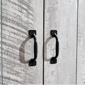 Oak 3 Piece Set 2 Door Wardrobe 4 Drawer Cabinet Bedside Table - Grey by Wyld and Coco