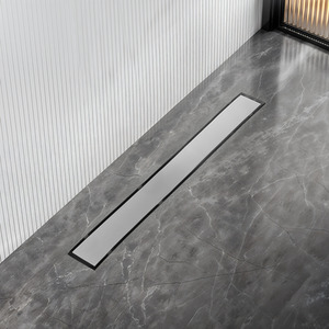 Rectangular Stainless Steel Floor Shower Drain by komore