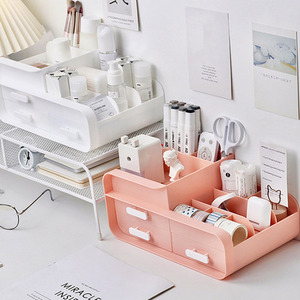 Versatile Makeup Organiser Box with Drawers by Livingandhome