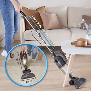 Corded Stick Vacuum Cleaner with 1.3L Dust Tank - Grey by VonHaus
