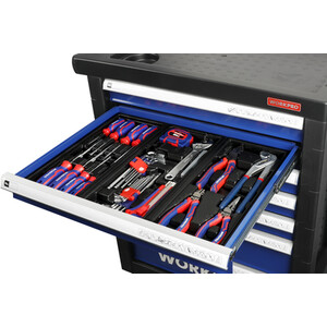 Workpro Roller Cabinet and 193 Piece Tool Set by Workpro