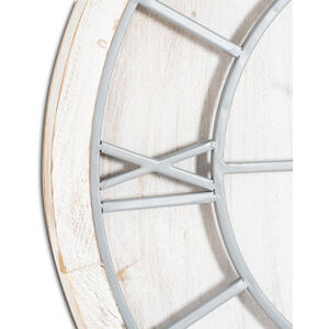 Williston Roman Numerals Round Wall Clock - White by KDMK