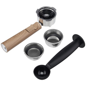 15-Bar Retro Espresso Coffee Machine - Nordic Grey by Cooks Professional