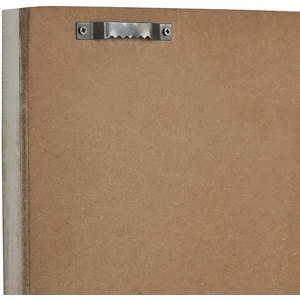 Stylish Williston Square Large Wall Clock - White by KDMK