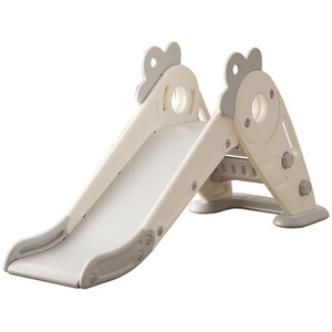Charming Foldable Plastic Carrot Slide for Toddlers - Grey by Livingandhome