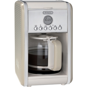 Vintage 12 Cup Drip Filter Coffee Maker Cream - Cream by Ariete