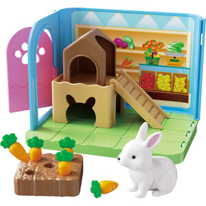 Kids Cute Pet House Playset - Multicolour