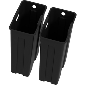 HOMCOM 20L Dual Kitchen Bin with Removable Inner Buckets by HOMCOM