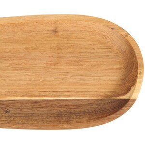 Acacia Wood Serving Platter - Natural / Long