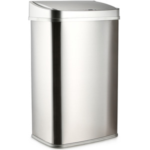 Rectangle Sensor Bin - Stainless Steel - Stainless Steel / 50l by NETTA