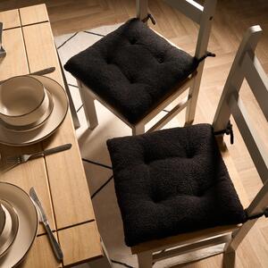Pack of Boucle Dining Chair Seat Pads by OHS