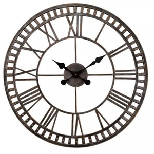 Garden Buxton Wall Clock - Silver by Garden Mile