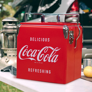 Coca-Cola Retro Ice Chest Cooler 13L - Red by Koolatron