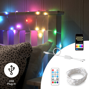 Smart String Fairy Lights - Blue / 13.5cm by ValueLights