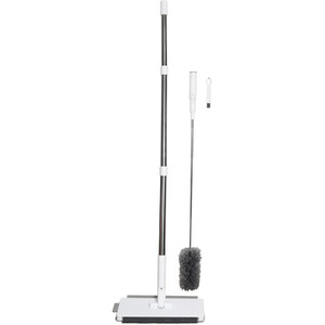 Multi-Functional Mop, Broom & Duster Set - White