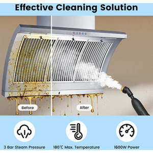 1600W Portable Steam Cleaner - Yellow by Costway