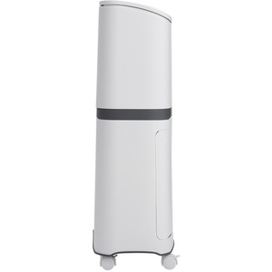 Bin Double Layer Pedal Recycling Unit - White by Kidkid