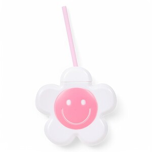 My Flower Shape Bottle - White and Pink