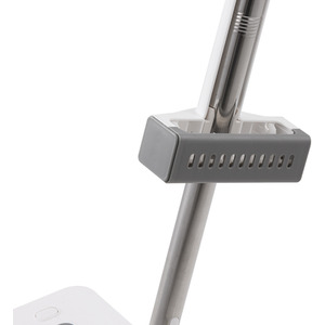 Hands-free Spin Mop and Bucket Cleaning Set - Grey / 11cm by Livingandhome