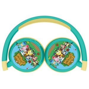 Animal Crossing Kids Wireless Bluetooth Headphones - Teal by OTL
