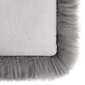 Square Sheepskin Chair Pad - Natural White by Native Natural