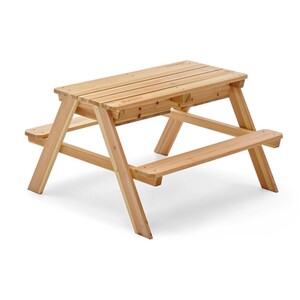 Wooden Sand & Water Picnic Table - Brown by Plum