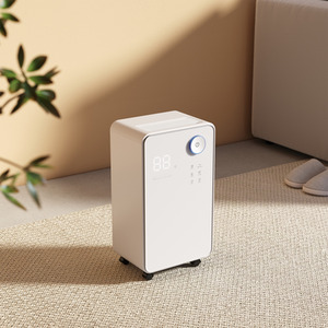 Auto-Off Coloured LED Quiet Dehumidifiers by Livingandhome