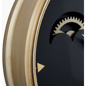 Retro Metal Working Cogs Wall Clock by Pacific Lifestyle