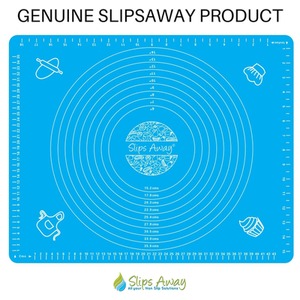 Anti-Slip Non Stick Silicone Pastry Baking Mat - Blue by Slips Away