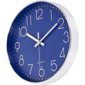 12-Inch Colourful Quartz Wall Clock by Livingandhome