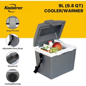 Traveller III P9 Thermoelectric Iceless 12V Cooler Warmer - Grey by Koolatron