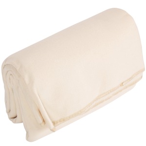 Cream Fleece Waterproof Backed Picnic Rug - Cream by Red Hamper