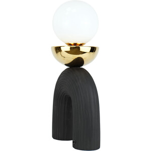 Ozias Table Lamp - Black and Gold