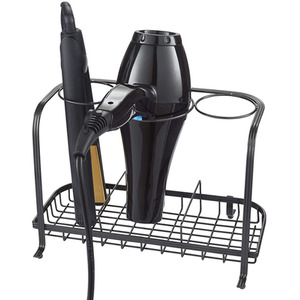 Freestanding Hair Dryer and Straighteners Holder - Graphite by House Of Home