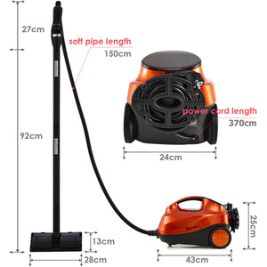 Multipurpose Steam Cleaner with 20 Accessories by Costway