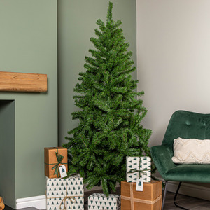 6ft Colorado Spruce Christmas Tree in Green with 481 tips - Green by Samuel Alexander