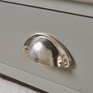 Home Source Dartmouth 2 Drawer Chest Storage Unit - Grey by Home Source