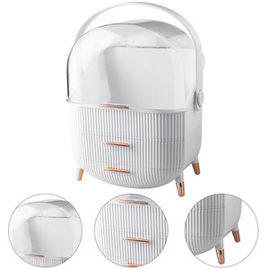 Luxurious Makeup Dustproof Organiser by Livingandhome