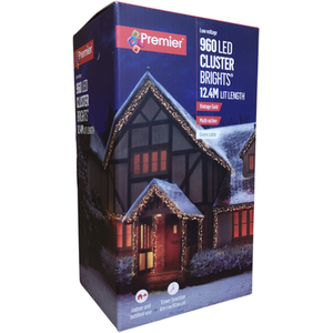 LED Cluster Multi Function Christmas Lights with Timer by Samuel Alexander