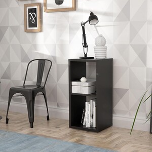 Mauro 1-Shelf Unit - Black by Furniture To Go