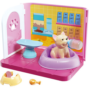 Kids Cute Pet House Playset - Multicolour