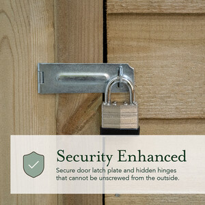 4LIFE Pent Shed 7x5 - Installation Included / Without Base / 2 by Forest Garden