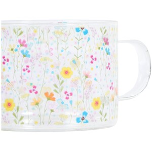 In Bloom Glass Mug - Clear