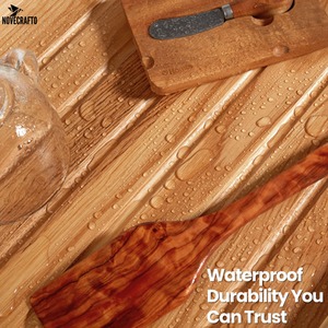 Wooden Draining Board Traditional Belfast Butler Sink - Brown New by NOVECRAFTO